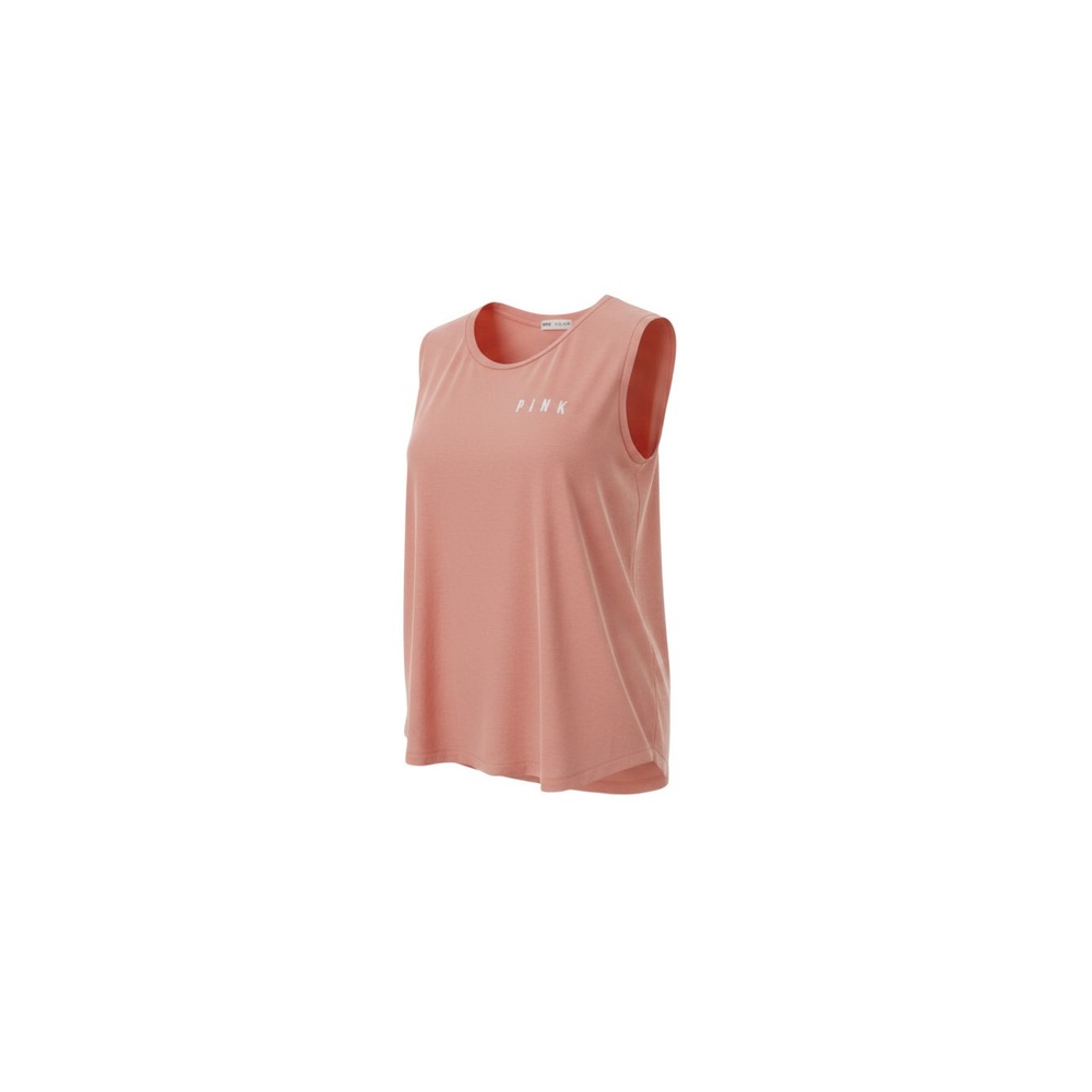 Pink Victoria's Secret Muscle Tank Top Womens Medium Pink Wild Child Graphic